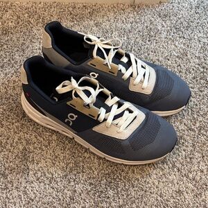 On Running Men's Navy and White Sneakers